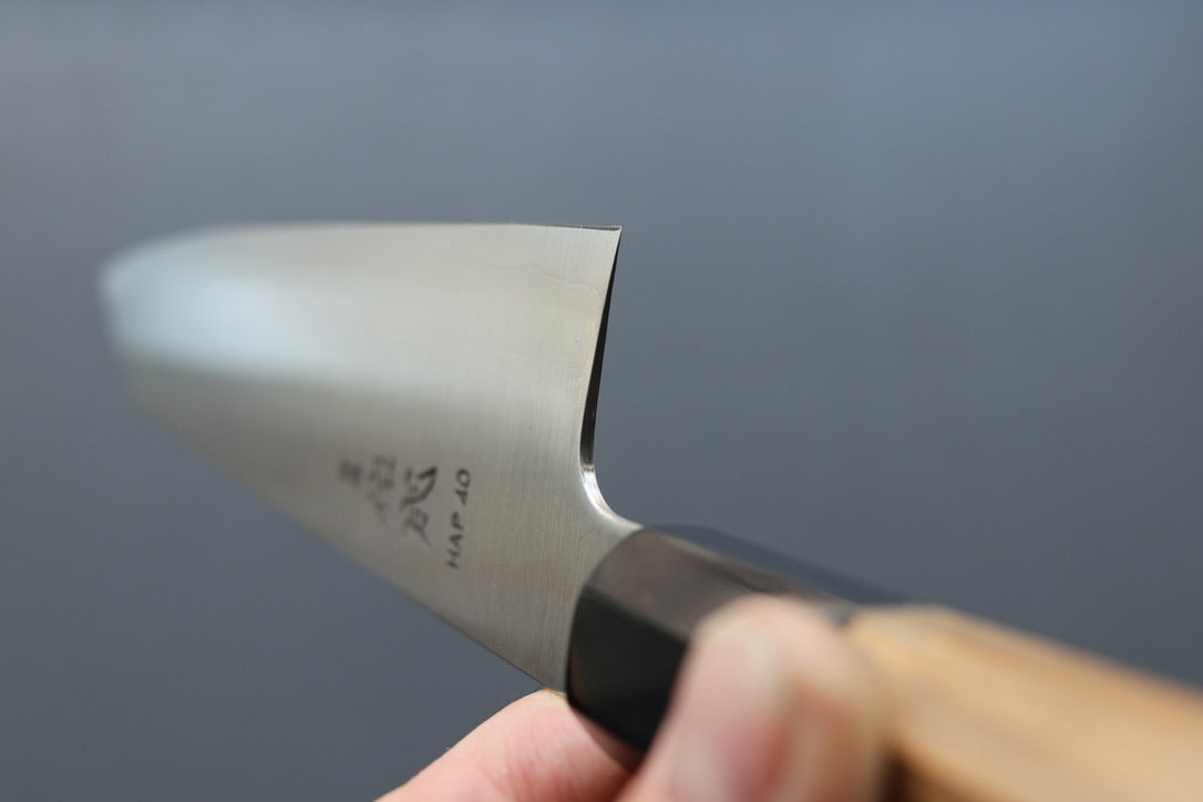 Sukenari Migaki HAP40 Kiritsuke Gyuto 240mm - Thecooksedges