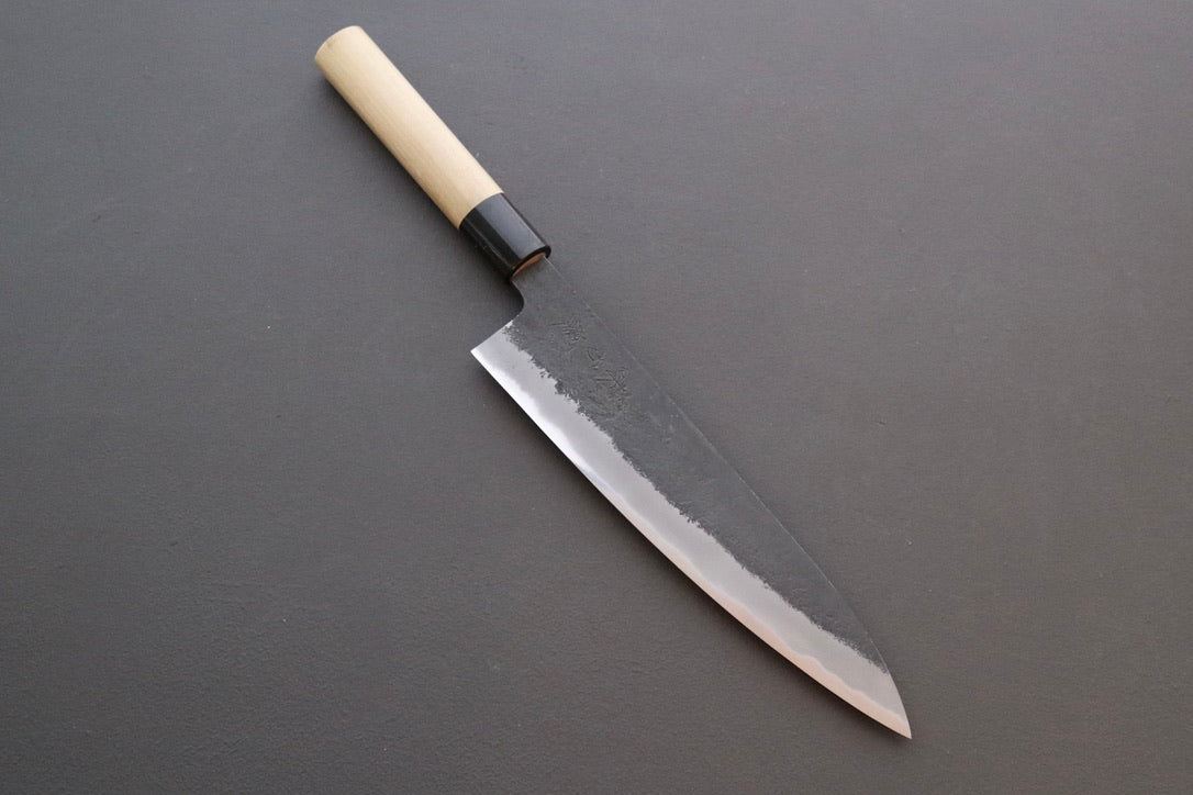 Mutsumi Hinoura Kurouchi Gyuto 240mm - Thecooksedges