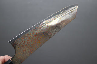 Nigara Hamono Aogami #2 Rainbow Damascus Kiritsuke Gyuto 240mm - Thecooksedges