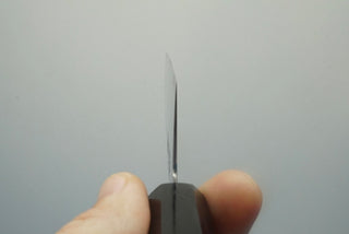 Hatsukokoro Sunaarashi Kurozome Damascus Bunka 180mm - Thecooksedges