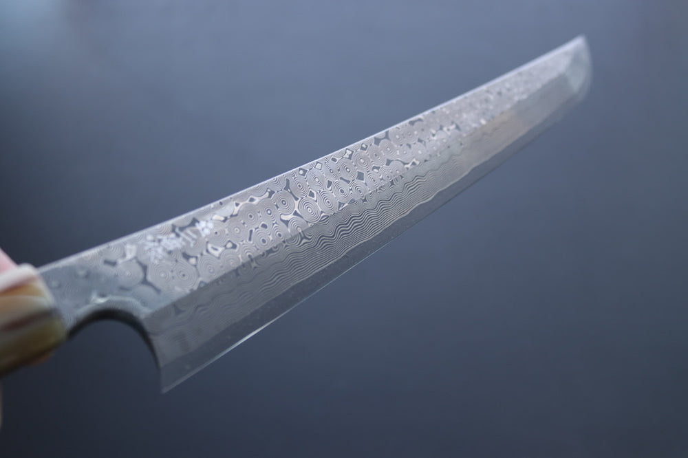 Nigara Hamono Silver3 Kurozome Sakimaru Yanagiba 330mm - Thecooksedges