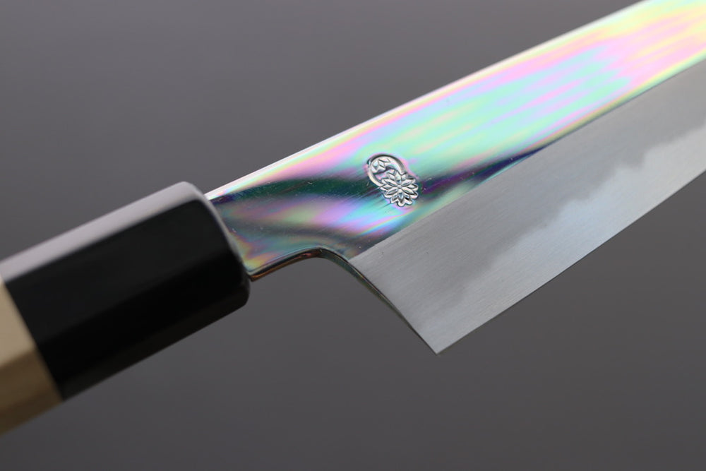 Sakai Kikumori CHOYO Kiritsuke Santoku 180mm - Thecooksedges