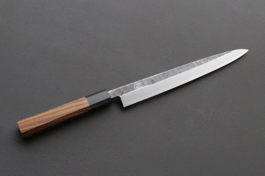 Hatsukokoro Single Bevel Kurouchi Yanagiba 240mm - Thecooksedges
