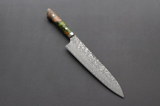 Yoshimi Kato SG2 Damascus Gyuto 240mm - Thecooksedges