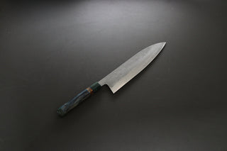 Sakai Kikumori Nashiji Gyuto 240mm Custom Handle - Thecooksedges