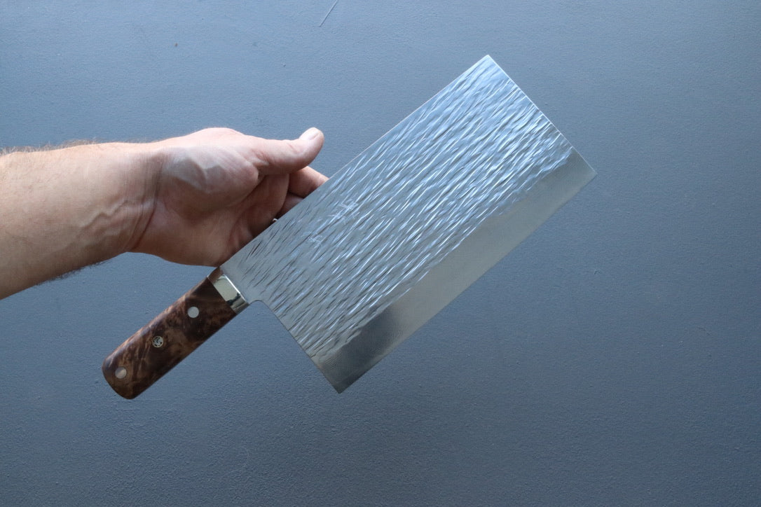 Yu Kurosaki SG2 Chuka Bocho w/Western Maple Handle - Thecooksedges