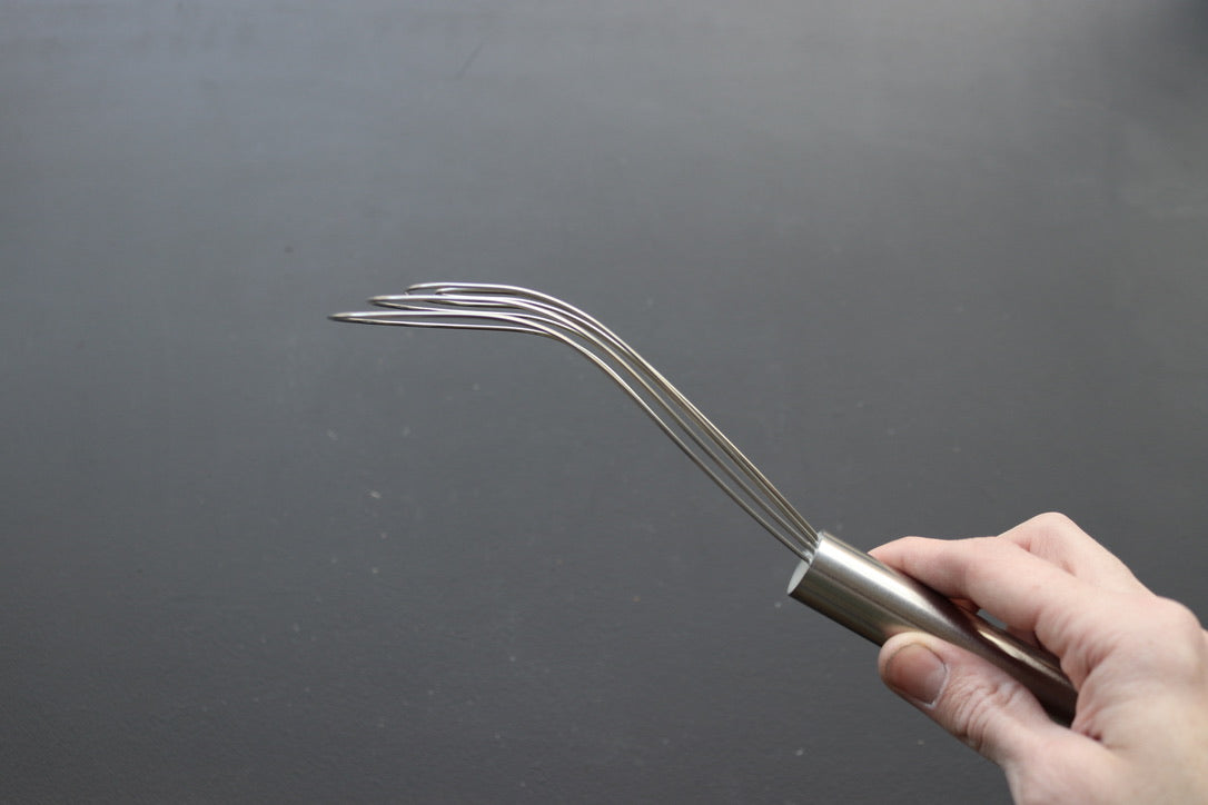 Best Stainless Steel Pro Roux Whip 10" - Thecooksedges