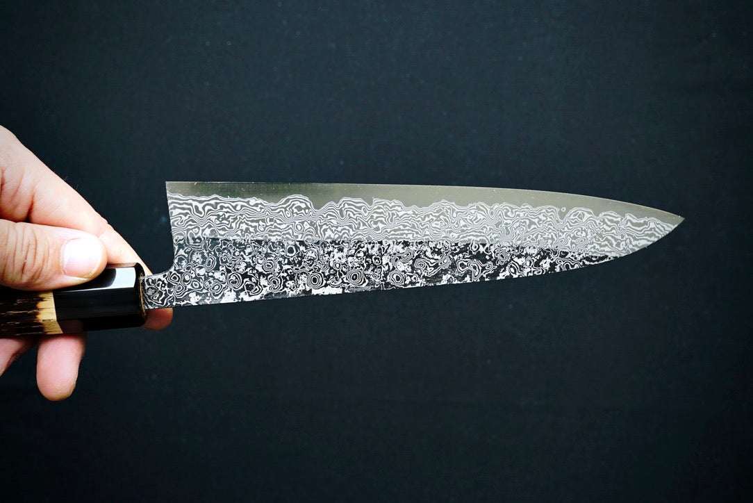 Kurouchi SLD Damascus Gyuto 210mm - Thecooksedges