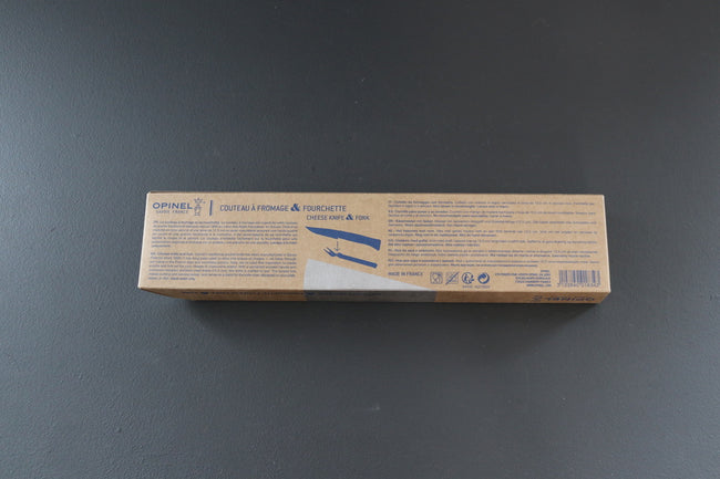 Opinel Cheese Knife & Fork - Thecooksedges