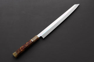 Satoshi Nakagawa Honyaki Kiritsuke Yanagiba 300mm - Thecooksedges