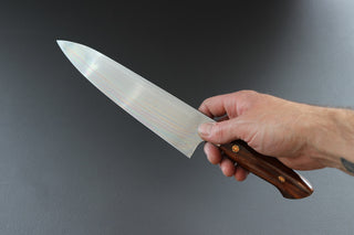 Yoshihiro Yauji Blue #2 Damascus Gyuto 210mm - Thecooksedges