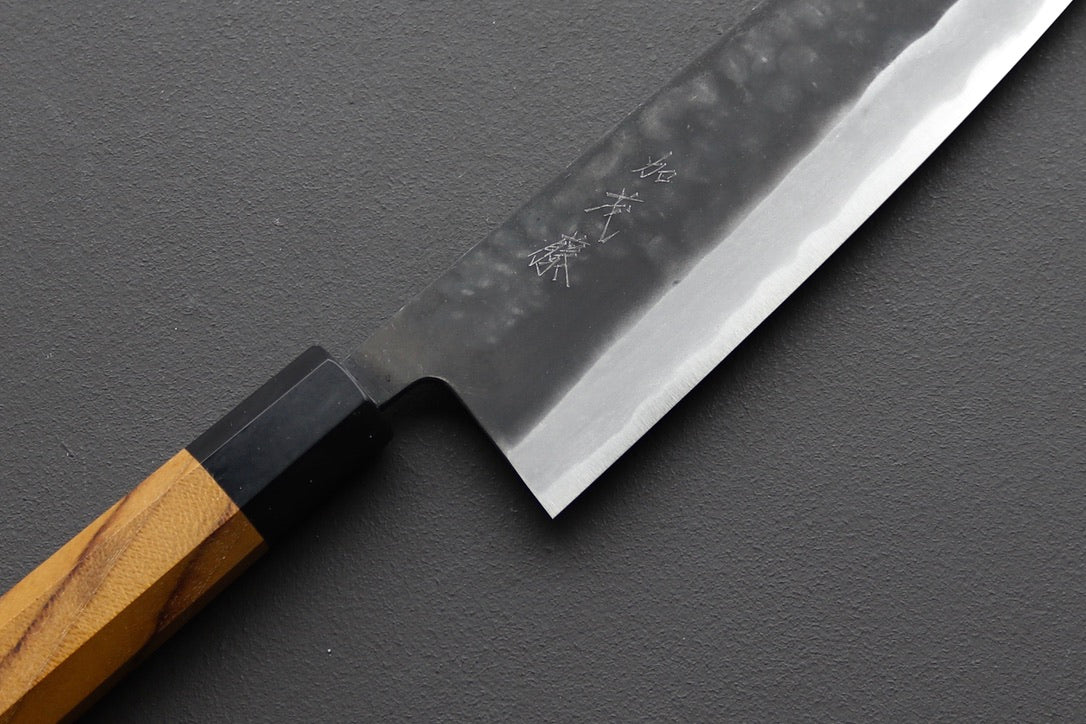 Kamo Shiro AS Kurouchi Gyuto 240mm - Thecooksedges