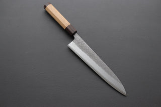 Yoshikane White #2 Kurouchi Tuschime Gyuto 240mm - Thecooksedges
