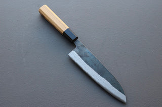 Hatsukokoro Kumokage Santoku 180mm - Thecooksedges