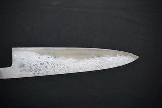 Komorebi Damascus Blue #1 Gyuto 240mm - Thecooksedges