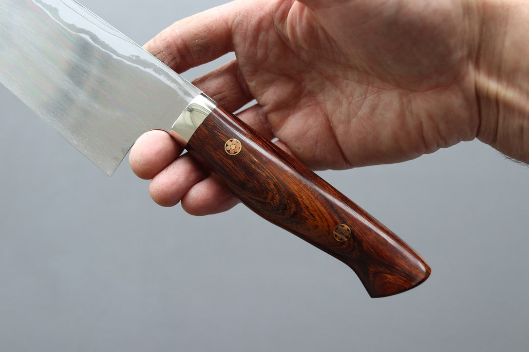 Yoshihiro Yauji Blue #2 Damascus Gyuto 240mm - Thecooksedges