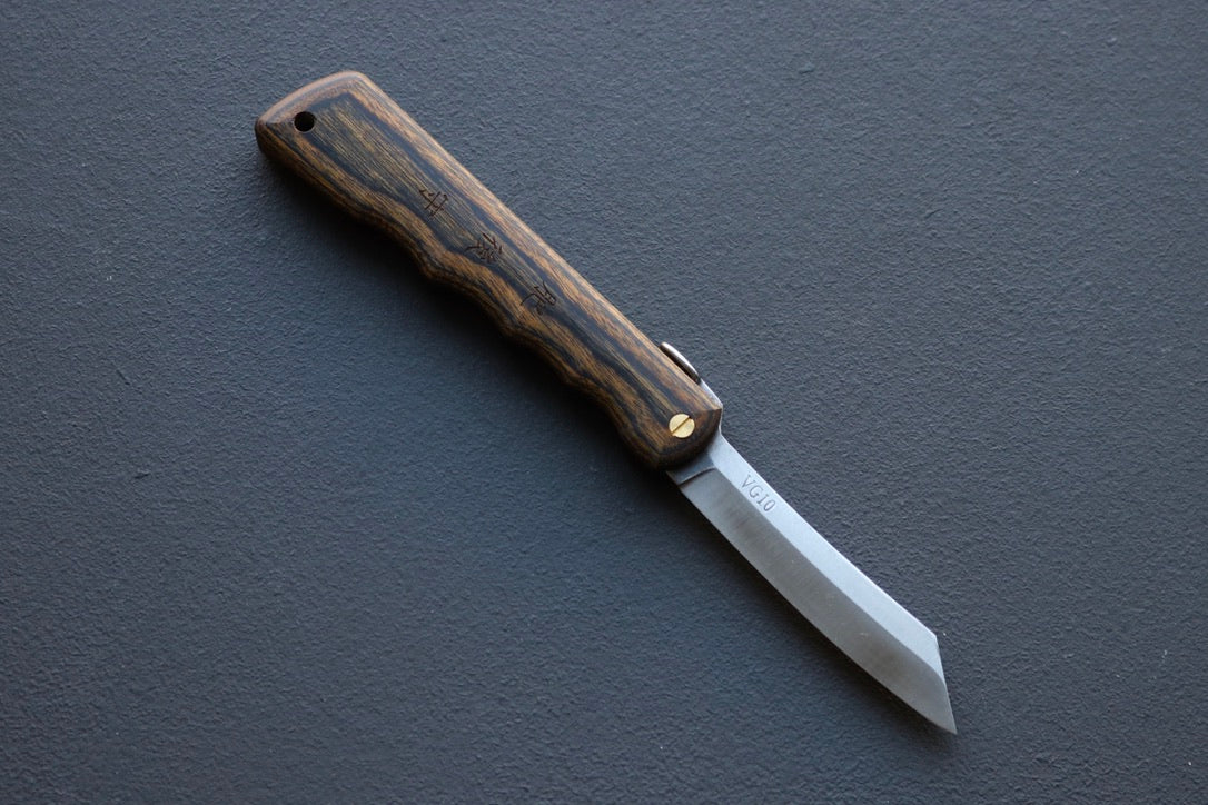 Woody VG10 Higonokami - Thecooksedges