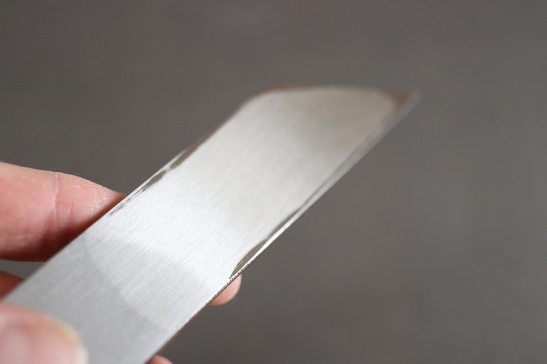 Sakai Kikumori Yoshikazu Tanaka Gokujyo Osaka-saki Unagi (Eel) knife Narrow - Thecooksedges