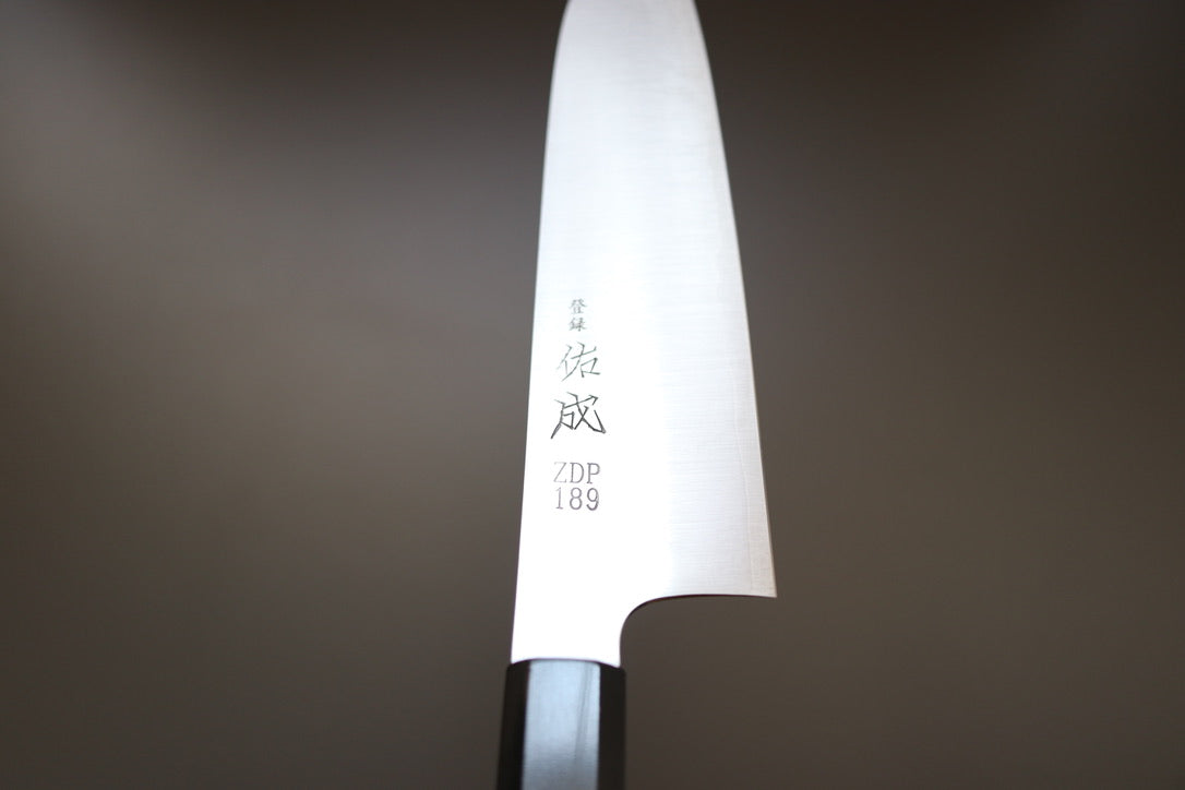 Sukenari ZDP189 Migaki Santoku 180mm - Thecooksedges