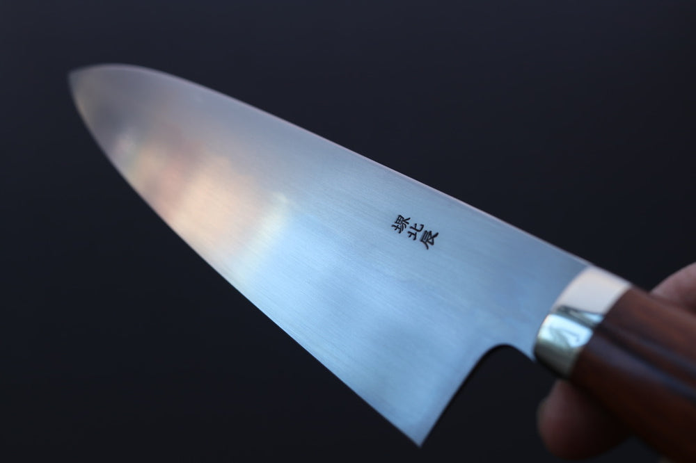 Yoshikazu Ikeda White#3 Namiukashi Gyuto 210mm - Thecooksedges
