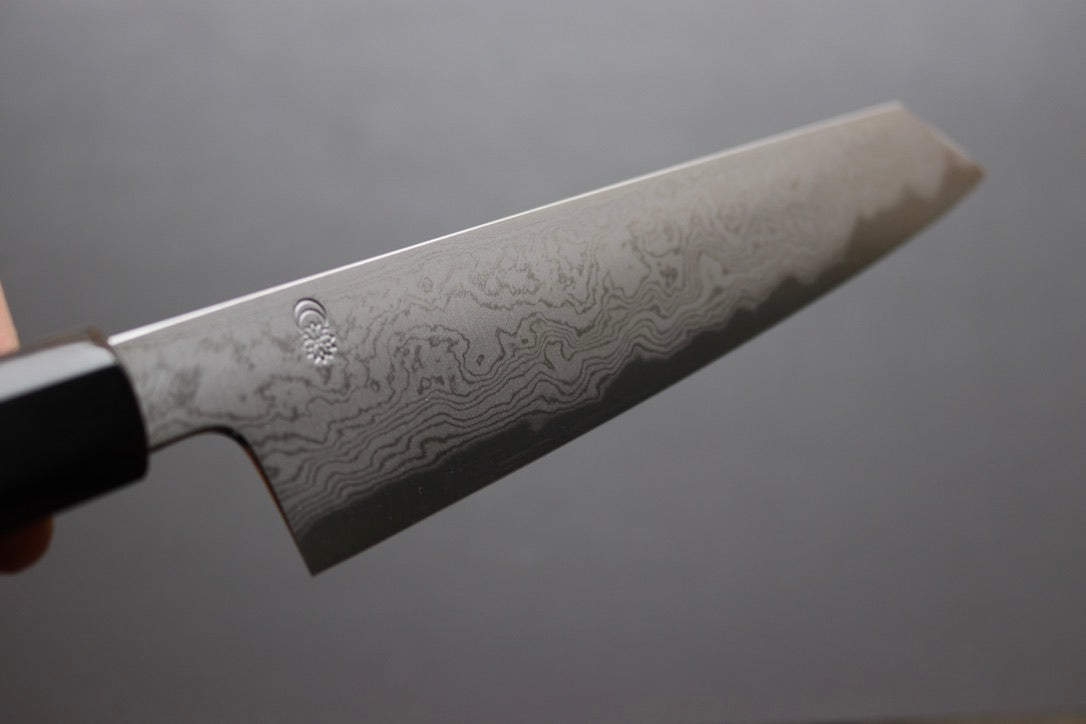 Sakai Kikumori Kikuzuki UZU Kiritsuke Gyuto 240mm - Thecooksedges