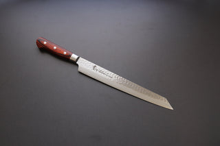 Sakai Takayuki 33 Layer Damascus Kengata Sujihiki 270mm - Thecooksedges