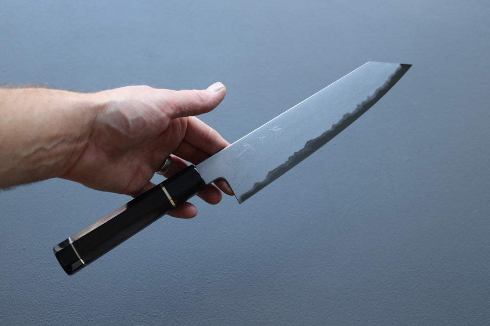 Tetsujin Hamono Aogami #2 Kiritsuke Gyuto 210mm - Thecooksedges