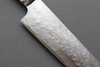 Takeshi Saji R2 Diamond Damascus Gyuto 240mm - Thecooksedges