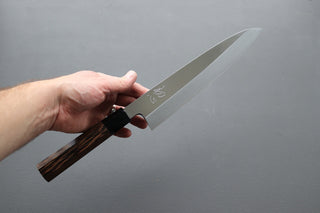 Hatsukokoro Shirasagi Single Bevel Gyuto 240mm - Thecooksedges