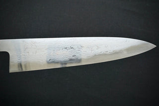 Komorebi Damascus Blue #1 Gyuto 240mm - Thecooksedges