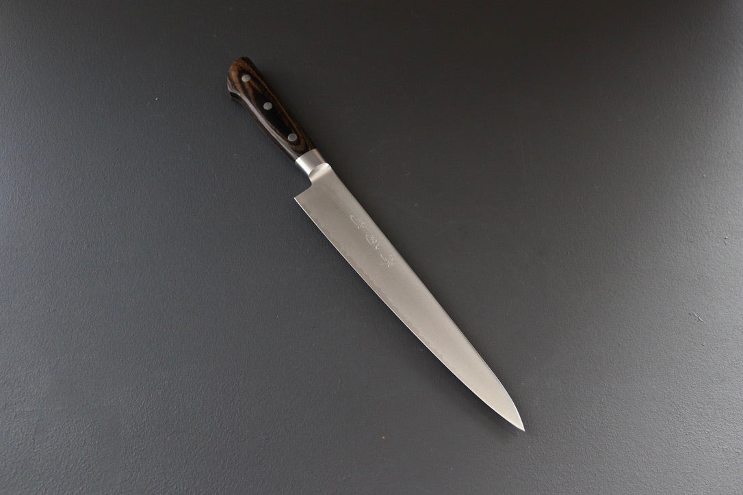 Sakai Kikumori SG2 Western Series Sujihiki 240mm - Thecooksedges