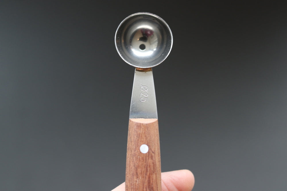 VICTORINOX ROSEWOOD HANDLE MELON BALLER - Thecooksedges