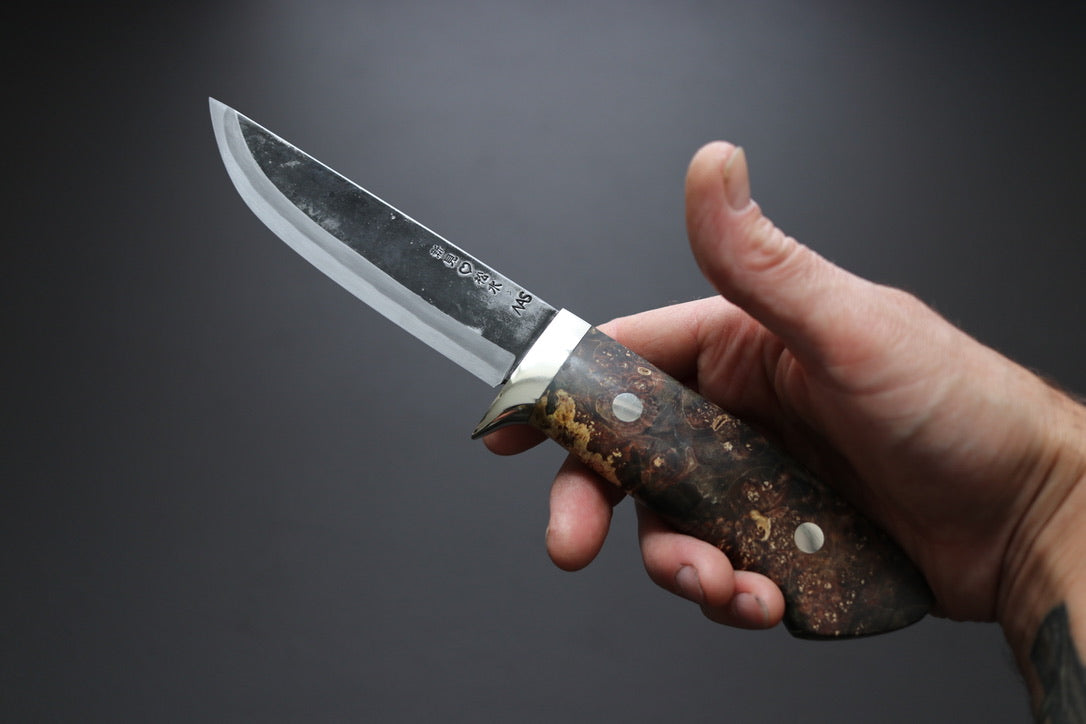 Takeda NAS Special Sheath hunting knife 120mm - Thecooksedges