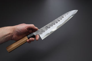Hatsukokoro Inazuma AS Damascus Gyuto 240mm - Thecooksedges
