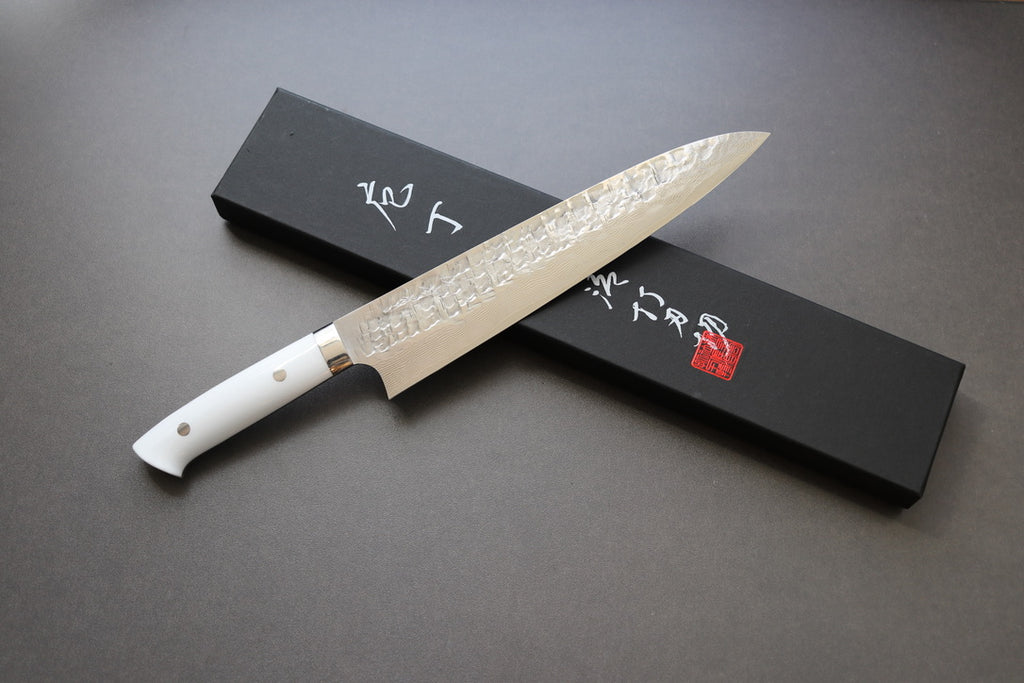 Takeshi Saji Tsuchime VG10 Gyuto 240mm - Thecooksedges