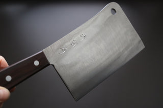 Sakai Kikumori Nihonko Cleaver 180mm - Thecooksedges