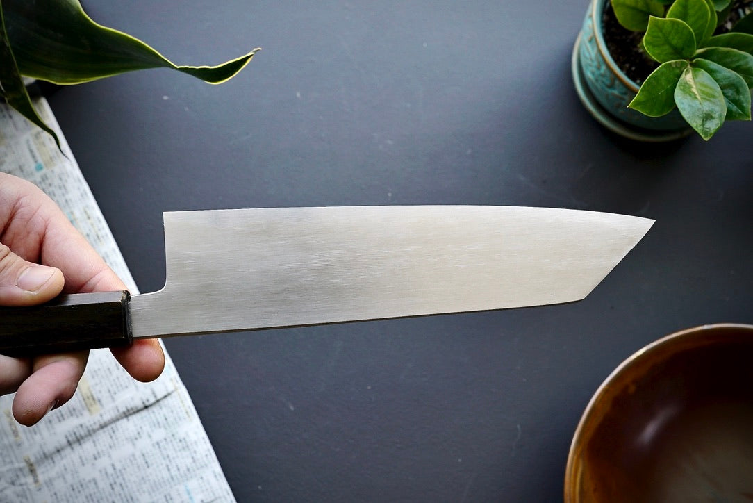 Sakai Kikumori Asagiri Kiritsuke Gyuto 225mm - Thecooksedges