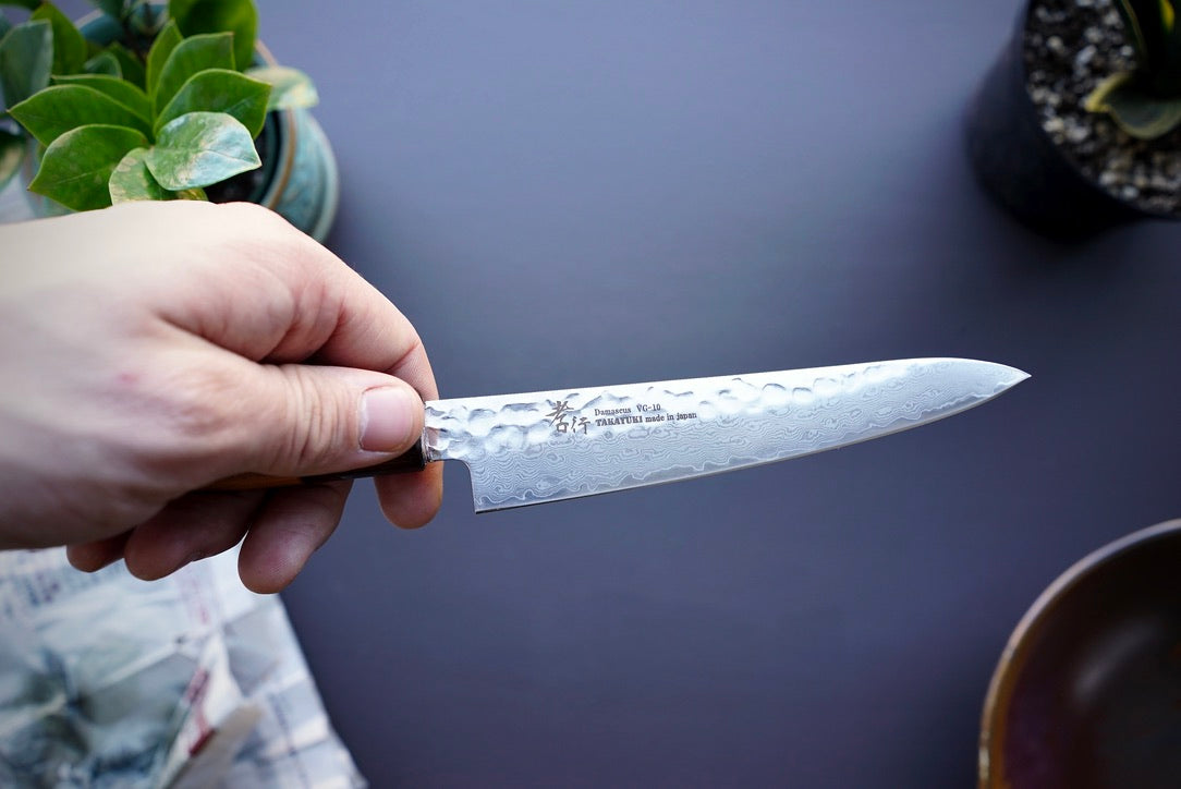 Sakai Takayuki 33 Layer Damascus Wa Petty 150mm - Thecooksedges