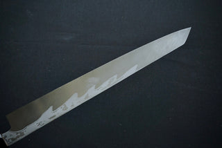 Sakai Kikumori White#1 Damascus Kiritsuke Yanagiba 300mm - Thecooksedges