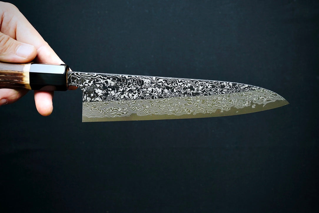 Kurouchi SLD Damascus Gyuto 210mm - Thecooksedges