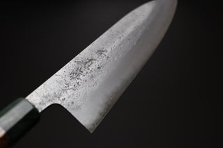 Sakai Kikumori Nashiji Gyuto 240mm Custom Handle - Thecooksedges