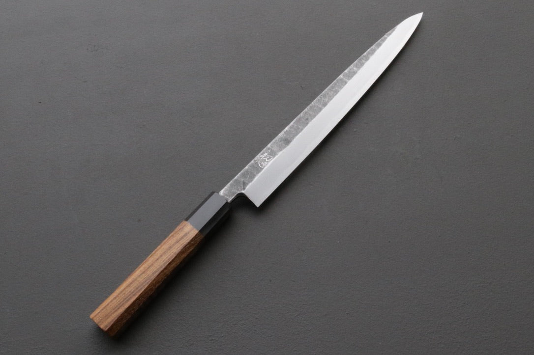 Hatsukokoro Single Bevel Kurouchi Yanagiba 240mm - Thecooksedges