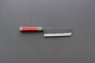 Kaji-bei Kurouchi Nakiri 165mm W/Custom Handle - Thecooksedges