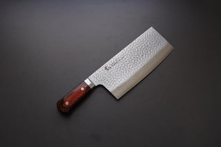 Sakai Takayuki 33 Layer Damascus Chinese cleaver - Thecooksedges