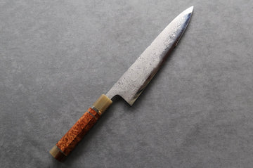 Hatsukokoro Hyomon Damascus Gyuto 240mm - Thecooksedges
