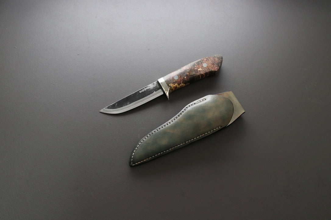 Takeda NAS Special Sheath hunting knife 120mm - Thecooksedges