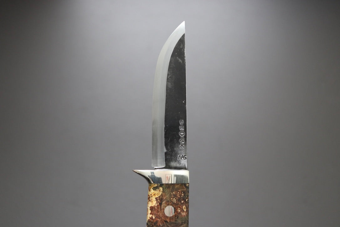 Takeda NAS Special Sheath hunting knife 120mm - Thecooksedges