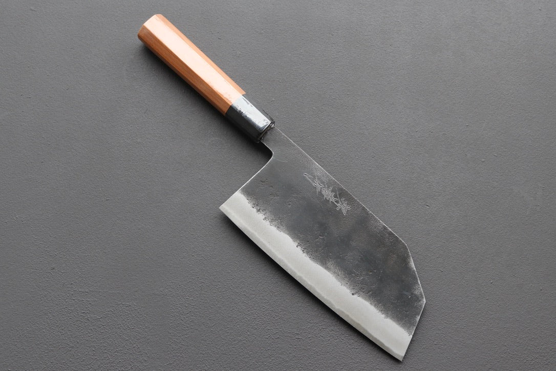 Sakai Takayuki Kurouchi Tall Bunka 180mm - Thecooksedges