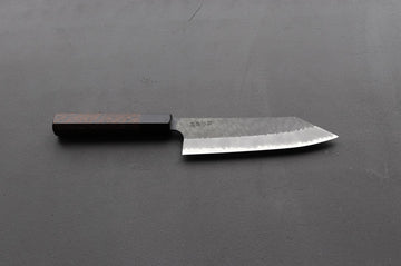 Nigara Hamono SG2 Kurouchi Tsuchime Bunka 180mm - Thecooksedges