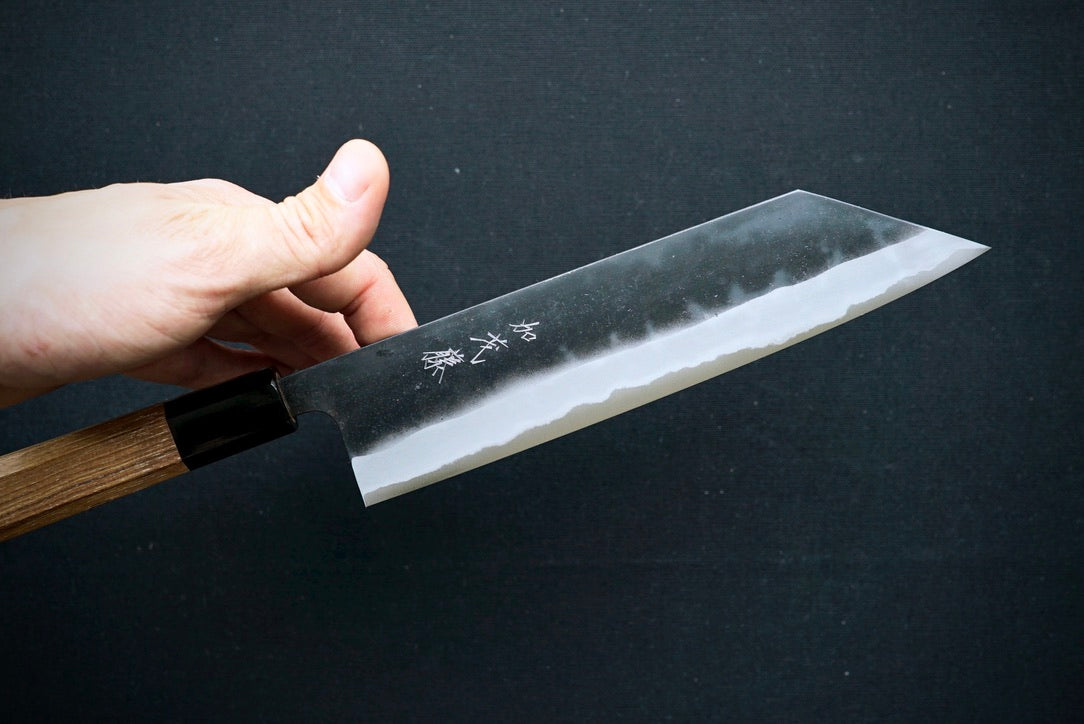 Shiro Kamo AS Kurouchi Kiritsuke Gyuto 210mm - Thecooksedges